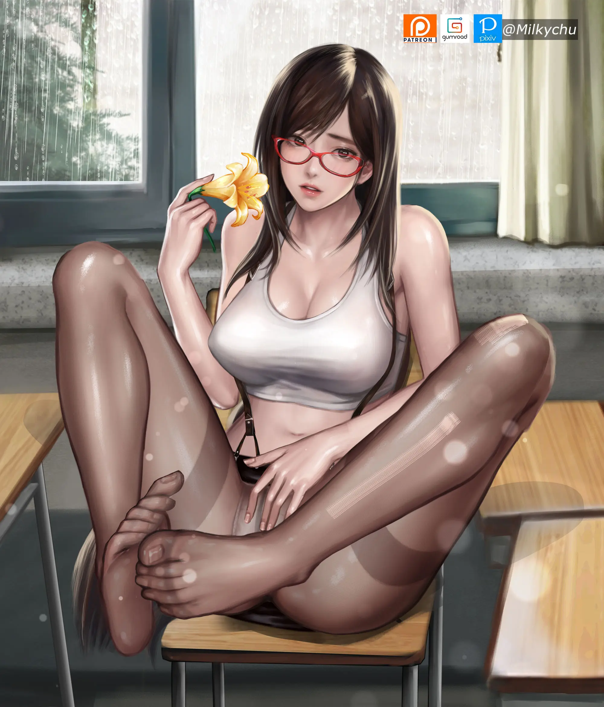 복학생 Tifa 빈강의실에서